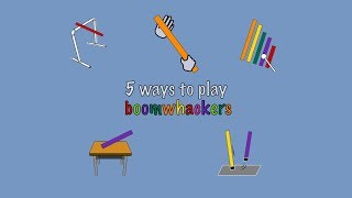 Five ways to play boomwhackers [upl. by Fendig]