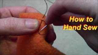 How to Sew by Hand [upl. by Nasho]