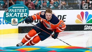 2019 Bridgestone NHL Fastest Skater [upl. by Erdried]