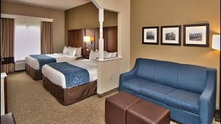 ROOM TOUR  Comfort Suites Scranton PA [upl. by Nonnac]