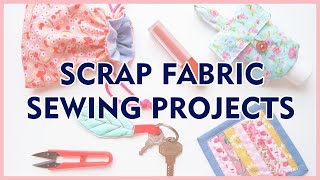 Sewing Projects For Scrap Fabric  Part 2  Thuys Crafts [upl. by Enimisaj]