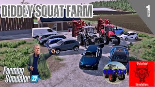 DIDDLY SQUAT FARM  Multiplayer  Farming Simulator 22  Episode 1 [upl. by Llertnor398]