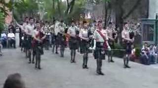 Banda de gaitas del Batallon de San Patricio MEXICO [upl. by Anert459]