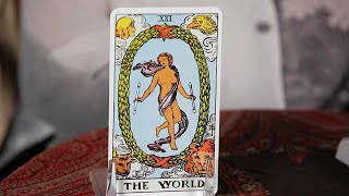 How to Read the World Card  Tarot Cards [upl. by Ahsyad107]