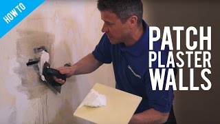 How to Patch Plaster Walls [upl. by Rodriguez]