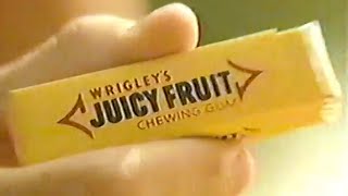 JUICY FRUIT  80s Commercials Compilation [upl. by Iffar]