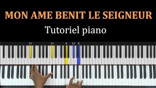 MON AME BENIT LE SEIGNEUR  JESUSCHRIST est SEIGNEUR PIANO [upl. by Sidnac]