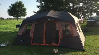 Ozark Trail 10 Person Instant Tent [upl. by Ailil]