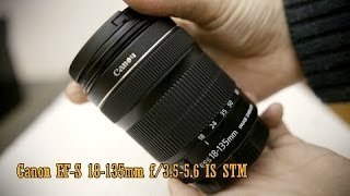 Canon EFS 18135mm f3556 IS STM lens review with samples [upl. by Elocn]