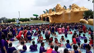 WAVE POOL  Crescent Water Park Indore [upl. by Korten]