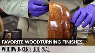 Favorite Woodturning Finishes [upl. by Alford913]