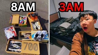 24 Hours Of A FullTime Sneaker Reseller [upl. by Ainalem]