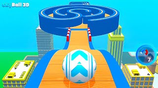 Sky Rolling Ball 3D  Gameplay Level 396 [upl. by Nomannic]