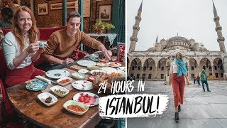 24 Hours In ISTANBUL  Top Things You HAVE To Do in Istanbul Turkey [upl. by Lenox]