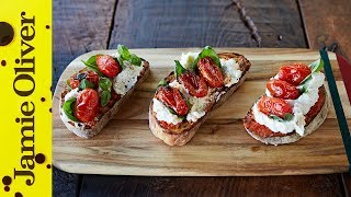 Tomato amp Ricotta Bruschetta  Gennaro Contaldo [upl. by Bernetta]