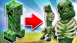 I Made a MINECRAFT CREEPER in SPORE [upl. by Eanerb]