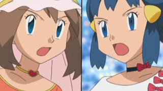 Pokemon Diamond amp Pearl  Contest battle  MayGlaceon vs DawnPiplup part 2 [upl. by Deery]