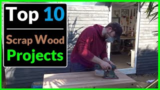 My Top 10 Simple Scrap Wood Projects Woodworking Ideas that Sell [upl. by Hsaka]