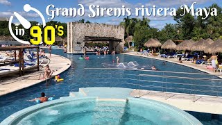 35 Grand Sirenis Riviera Maya Mexico All Inclusive Resort Tour [upl. by Nale612]