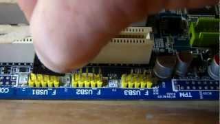 How to connect front panel connectors to the motherboard [upl. by Spears908]