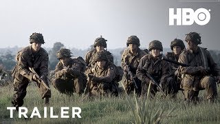 Band of Brothers  Trailer  Official HBO UK [upl. by Eyaf]