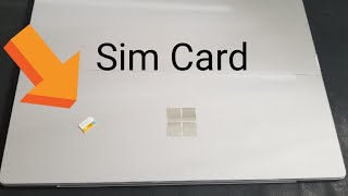 Microsoft Surface Pro How to insert and remove SIM Card [upl. by Attolrac363]