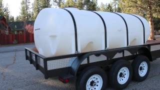 2000 gallon water trailer [upl. by Yhtac309]