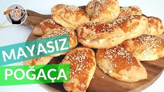 Mayasız Kolay Poğaça Tarifi  Hatice Mazı ile Yemek Tarifleri [upl. by Alac731]