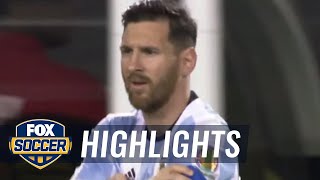 Argentina vs Panama  2016 Copa America Highlights [upl. by Akoyin624]