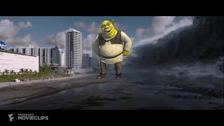 I play shreksophone over a disaster [upl. by Inavihs]