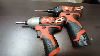 Milwaukee M12 Screwdriver amp Impact Driver [upl. by Ifill]