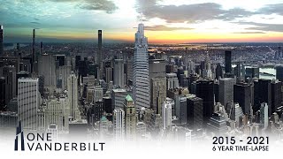 Official One Vanderbilt 4K Construction Timelapse Movie [upl. by Omrellig]