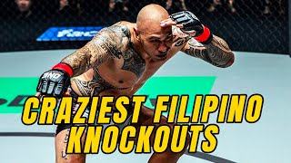 CRAZIEST Filipino Knockouts In ONE History 🇵🇭🔥 [upl. by Rafe]