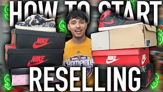 How to Start Reselling Sneakers Full Guide [upl. by Seuqramed282]