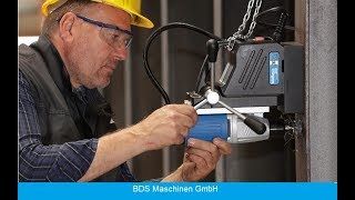 Die preisgünstigste Magnetbohrmaschine aus Deutschland  MABasic 200  BDS Maschinen® [upl. by Wadlinger832]