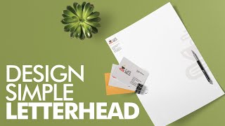 Letterhead for Brand Identity  اردو  हिंदी [upl. by Broderick]