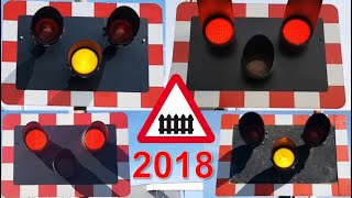 UK Level Crossings 2018 [upl. by Hgielrahc371]