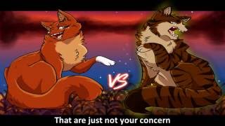 Squirrelflight VS Bramblestar Epic Rap Battles of Warriors 10 [upl. by Imekawulo73]