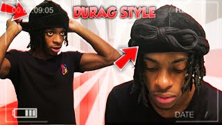 How To Tie A Durag In Different Ways ALL WAVERS  DREADS MUST WATCH [upl. by Bowrah]