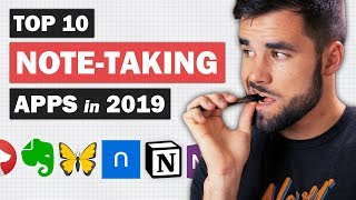 The 10 Best NoteTaking Apps in 2019 [upl. by Einomrah]