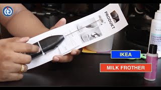 IKEA MILK FROTHER Review amp Battery Installation [upl. by Wier]