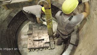 SEVEN REFRACTORIES STEEL LADLE VIDEO [upl. by Amein]