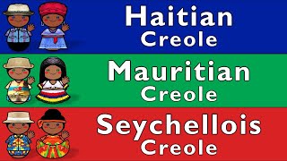 FRENCH CREOLES HAITIAN MAURITIAN amp SEYCHELLOIS [upl. by Rendrag]