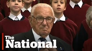 Nicholas Winton honoured [upl. by Gayelord]