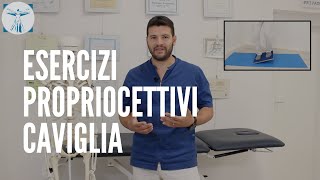 Esercizi propriocettivi Caviglia [upl. by Garges735]