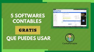 5 software contables gratis que puedes usar [upl. by Nnylodnewg]