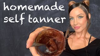 how to  homemade self tanner ♡ [upl. by Peck356]