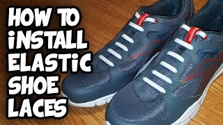 Elastic Shoe Laces  Stretchy No Tie [upl. by Assital]