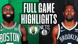 CELTICS at NETS  NBA FULL GAME HIGHLIGHTS  December 4 2022 [upl. by Ellicott]