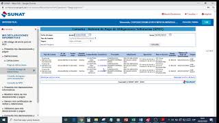 consulta de mis pagos de detracciones  SUNAT [upl. by Llevram639]